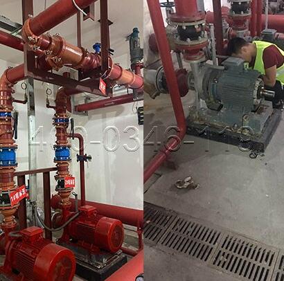 消防泵施工